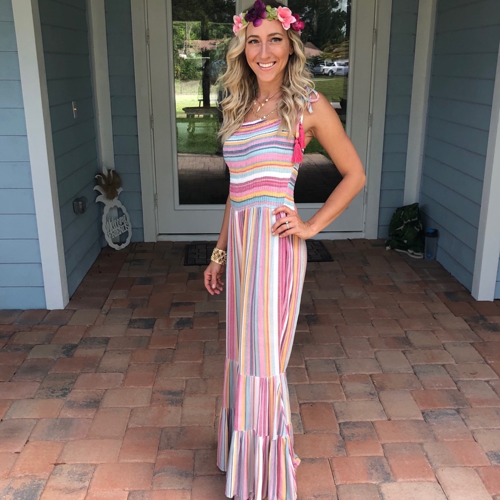 Striped jumpsuit from boutique in Downtown Stuart